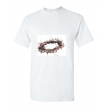 Tricou alb Coroana spini